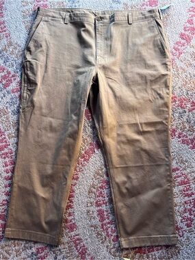 Men's size 46x30- Duluth Trading Co khaki pants/ great condition
